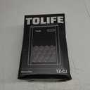 ToLife Dehumidifier for Home 95 OZ Water Tank, 1000 sq.ft Dehumidifiers for Basement Bedroom Bathroom with Auto Shut Off, Grey