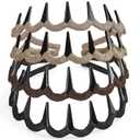 STHUAHE4PC Multicolor Protection Resin Teeth Comb Hair Hoop Hairband Headband Hair Accessories for female by Beauty hair (Khaki, brown, dark gray, black)