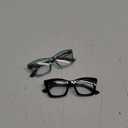 AMOMOMA Trendy Oversized Blue Light Stylish Readers for Women,Retro Square Cute Sturdy Computer Womens Reading Glasses AM6042
