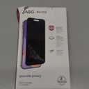 ZAGG Invisible Shield Glass Elite Screen Protector for iPhone 14 Pro Max, 2-Way Privacy, Reinforced Edges, 5X Shatter Protection