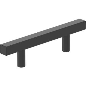 Amerock BP37170MB Everyday Modern Cabinet Pull, Matte Black (3 in (76 mm) Center-to-Center)