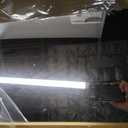 Arched Full Length Mirror, 56"x15" Standing Body Mirror for Wall, Gold