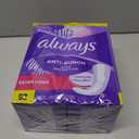 Always Anti-Bunch Xtra Protection, Panty Liners for Women, Light Absorbency, Extra Long Length, Leakguard + Rapiddry, Unsented, 92 Count