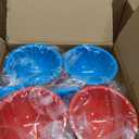 RICHSC-PAN 20 Pack Ice Cream Bowls, Cartoon Candy Color Ice Sundae Cups with Spoon. Multi-Color Reusable, Perfect for Summer Ice Cream Events and Gift Bags for Kids.