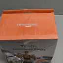 Retrospec Train Resistance Bands Set for Working Out - 5 Stackable Bands, Handles & Door Anchor - Portable Fitness Equipment for Physical Therapy & Yoga Includes Carry Bag (Smoothie)