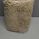 OLANLY Bathroom Rugs 30x20, Extra Soft Absorbent Chenille Bath Rugs, Rubber Backing Quick Dry, Machine Washable Bath Mats for Bathroom Floor, Tub and Shower, Home Decor Accessories, Beige