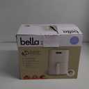 bella 4Qt Slim Air Fryer, Fits-anywhere Kitchenware, EverGood Ceramic Nonstick Coating, Adjustable Temperature, 6 Preset Cooking Options, 60 Min Auto Shutoff w Audible Tone, 3.3lb Capacity, Oatmilk