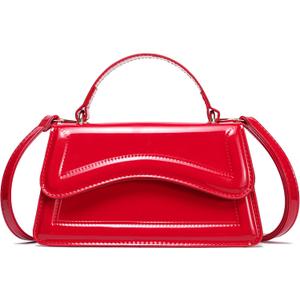 mini purse for women trendy small crossbody bag Satchel Casual Bag for women (1#red)