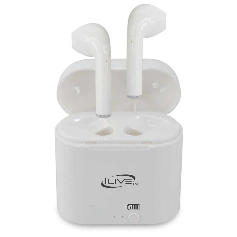 iLive True Wireless Bluetooth Earbuds in White