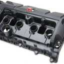 MITZONE Cylinder Head Valve Cover Compatible with 2007-2016 Mini Cooper Base R55-R61 non-S N16/N12 1.6L Replace 11127646554