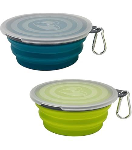 Popware Dexas for Pets Collapsible Travel Cup, Large, Gray