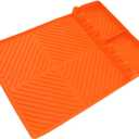 Topyond Silicone Grill Mat, 8 Slots Heat Resistant Griddle