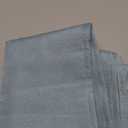 maxmill Square Tablecloth Slubby Texture Stain Resistant Waterproof Wrinkle Resistant Washable Soft Table Cloth, Decorative Fabric Table Cover for Dining Room Dinner Party, 52 x 52 Inch, Slate Blue