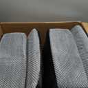 Dog Ramp for Stairs for Small & Senior Dogs and Cats  Non-Slip Stair Wedges for Dogs with Gentle Slope, Pet Ramp with Washable Cover & Self-Sticky Pads for Safe Climbing (Gray, 6 Pack)