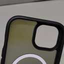 Miracase Magnetic for iPhone 15 Case (Compatible with MagSafe)with 2X Screen Protectors Military-Grade Protection, Anti-Fingerprint Translucent Matte Phone Cover for iPhone 15 6.1 inch, Black