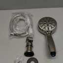 Delta 7-Setting Polished Nickel Wall-Mount Handheld Shower Head with ProClean Spray, Hand Held Shower Head and Hose with High Pressure Spray, Lumicoat Polished Nickel 55884-PN-PR