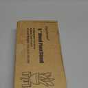 Plant Stand, Indoor/Outdoor Wood Plant Holder, Single Flower Pot Stand, Sturdy Planter Stands (Walnut, Fit 5-9 Inch Pots)