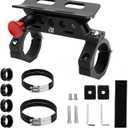 CNC Aluminum UTV Fire Extinguisher Mount Kit, Adjustable Roll Bar Fire Extinguisher Bracket Quick Release Compatible with UTV Polaris RZR SXS Ranger ATV Fit on 1.5"/1.65"/1.75"/1.85"/2"