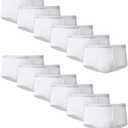Hanes Men's Underwear Brief Pack, Full Rise Cotton Briefs, Moisture-Wicking Underwear, White, Multi-pack Medium