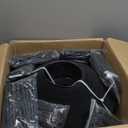 4 inch Tall Landscape Edging Kit 120FT Garden Edging with 210 Spikes for Lawn Edging and Flower Beds (Black, 120FT)