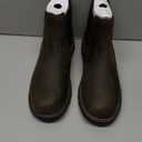 Carhartt Men’s Frontier Water Resistant Chelsea Work Boots - Rugged Leather Upper, Soft Toe Comfort, EVA Midsole & Grip Outsole, Mossy Brown - 9.5 M