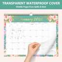 10 x 2026 Wall Calendar, Monthly Wall Calendars, Jan 2026 - Jun 2027, Desk Planner (8.5" x 11"), Hanging for Home, School, Office Supplies