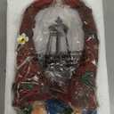 Outdoor Couple Gnome Decorations with Solar Light Lantern Double Cute Gnomes Resin Statues Outdoor Decor Gifts for Valentine's Day Anniversary(Couple Gnome)