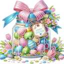 3 x Easter Diamond Art Kits for Adults, Easter Eggs Special Shape Diamond Painting, DIY Gem Art Crystal Rhinestones for Gift Home Wall Decor 12x12 Inch