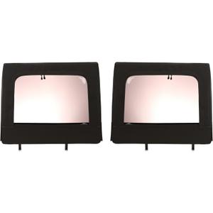Bestop 5173317 Twill Upper Doors for Jeep Wrangler JK  Rear Pair