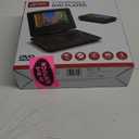 GPX PD701B PD701B Standard Portable DVD Player with 7-in. Swivel Screen and Remote