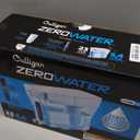 ZeroWater 23-Cup Dispenser Ready-Pour 5-Stage Water Filter with 0 TDS Water Filter IAPMO Certified to Reduce Lead, Chromium, and PFOA/PFOS
