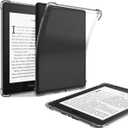 Clear Case for Older Kindle Paperwhite 5th/6th/7th Generation e-Reader (2012-2017 Release,Model EY21 & DP75SDI) - Lightweight TPU Transparent Soft Shell Back Cover (Clear)
