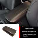 Car Accessories Fit for Toyota VENZA 2021 2022 2023 2024 Armrest Box Cover Trim Center Console Protector Cap (Peach Wood) 1PC
