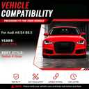Front Upper Grill for Audi A4 / S4 B8.5 Facelift Models 2013-2016