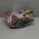 uxcell 4-Pack Rectangle Bed Risers, 4.33 Inch L-Edge Heavy Duty Adjustable Furniture Risers for Bed Sofa Table and Couch Lift (Brown)