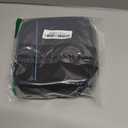 CURMIO Night Vision Goggles Carrying Case, Storage Bag for Tactical Night Vision Binoculars, SD Card and Data Cables, Black (Bag Only), 6.5 x 5.9 x 3''