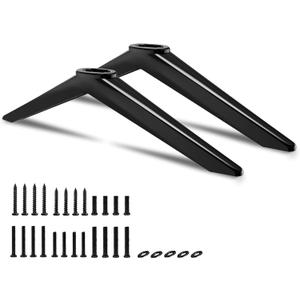Yaotieci TV Legs for Onn Roku TV Stand Legs, Base Stand Only for Onn Roku, Please Measure The Distance Between The Centers of The TV Holes, with Screws and Instruction
