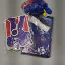 Cartoon Robot Birthday Party Supplies,Robots Party Decorations Set Include Banner, Backdrop, Balloons for Boys Girls Anime Theme Party