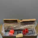 FUSBUNTY Dog Pooper Scooper Set, Pooper Scooper for Dog, Heavy Duty Stainless Steel Rake with Extra Large Tray & Spade No Bending Clean Up for Pet Waste Removal, for Grass, Dirt Or Gravel.