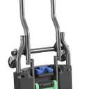 COSCO Shifter Multi-Position Folding Hand Truck and Cart, 300 lb. Weight Capacity, Green, 12222PBG1E