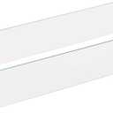 Nuu Garden Tempered Glass Wind Guard for Rectangular Propane Fire Pit Table 28.7''*10.2''*5.5'' Inch, Durable Flame Guard Shield with Aluminum Alloy Corner Brackets for Outdoor Patio Gas Fire Table