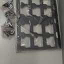 Upgraded Tool Box Dolly Compatible with Milwaukee Packout Carts Milwaukee Packout Wheels Equipped with Locking Wheels Load Capacity Up to 200 Pounds