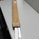 LazBlinds No Tools No Drill 1" Vinyl Mini Blinds, Cordless Blinds for Windows, Light Filtering Horizontal Window Blinds & Shades, 47" W x 48" H, White