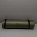 Fitvids Yoga Mat, 1/2-Inch Extra Thick High Density Exercise Mat, Anti-Tear Exercise Yoga Mat with Carrying Strap, Suitable for Various Yoga Exercises (Green Jasper)