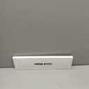 Delamu 56.7in Cord Hider, Cord Covers for 1-2 Wires on Wall, One-Cord Cable Hider, Easy Install Wire Hider Wire Covers for Cords on Wall, Cable Cover Raceway to Hide Wires Along Wall, W0.59 H0.4in (White)