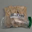 Concession Essentials Disposable Wooden Cutlery Spoons, Compostable and Earth Friendly, 6.25 Inch Length - Pack of 100 Spoons