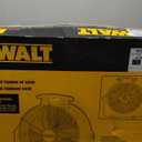 DEWALT DXF2042 Industrial Fan, 20 Inch High Velocity Fans with 3-Speed Adjustable Tilting Head, Drum Fan for Outdoor, House and Warehouse, Yellow