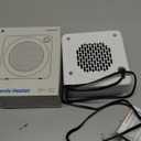 Gaiatop Mini Space Heater, Lightweight PTC Ceramic Fast Heating 500W Energy Efficient for Indoor Use, Overheating & 45 Tip-Over Protection, Portable Desk Electric Heaters for Office Home White