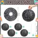 2 x 12 Pcs Composition Notebook Paper Lanterns 8 Inch Classroom Decoration