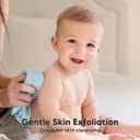 6-Pack Baby Washcloths  Soft Absorbent Viscose from Bamboo Washcloths for Face, Body, Baby Towels for Newborn, Kids, Toddlers, Infant, Gentle on Sensitive Skin, 10x10 Reusable Face Towels (Mellow)